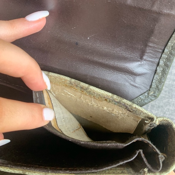 Monogram Brown Crossbody Purse Bag - Picture 3 of 4